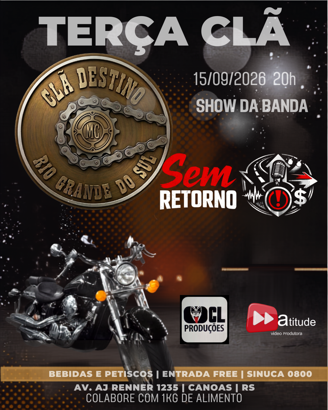 Terça Clã — 15/09/2026