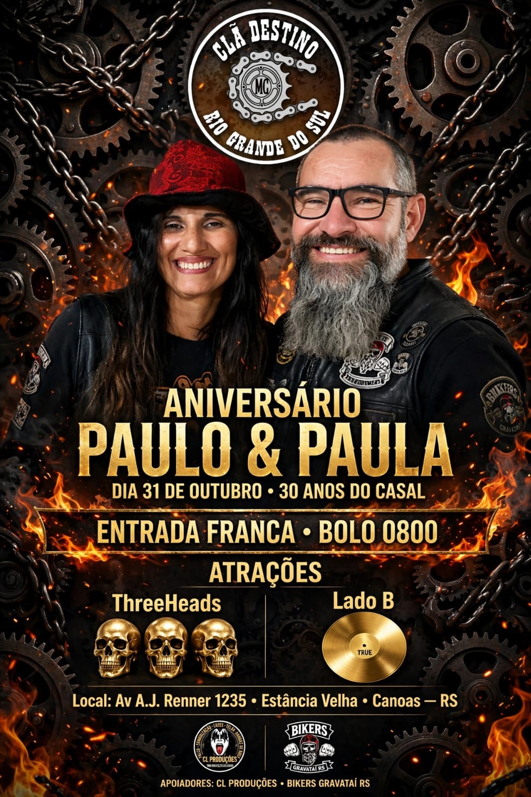 Aniversario Paulo & Paula